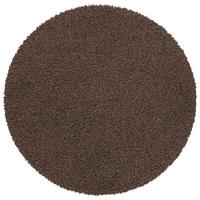 Hochflorteppich Fantasy Shaggy Hellbraun Rund Ø 160 cm - Hellbraun, Basics, Textil (160cm) - Novel