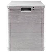 Kissenbox Madera Mini 44x50x43cm 90l Hellgrau - Hellgrau, Basics, Kunststoff (44/50/43cm)