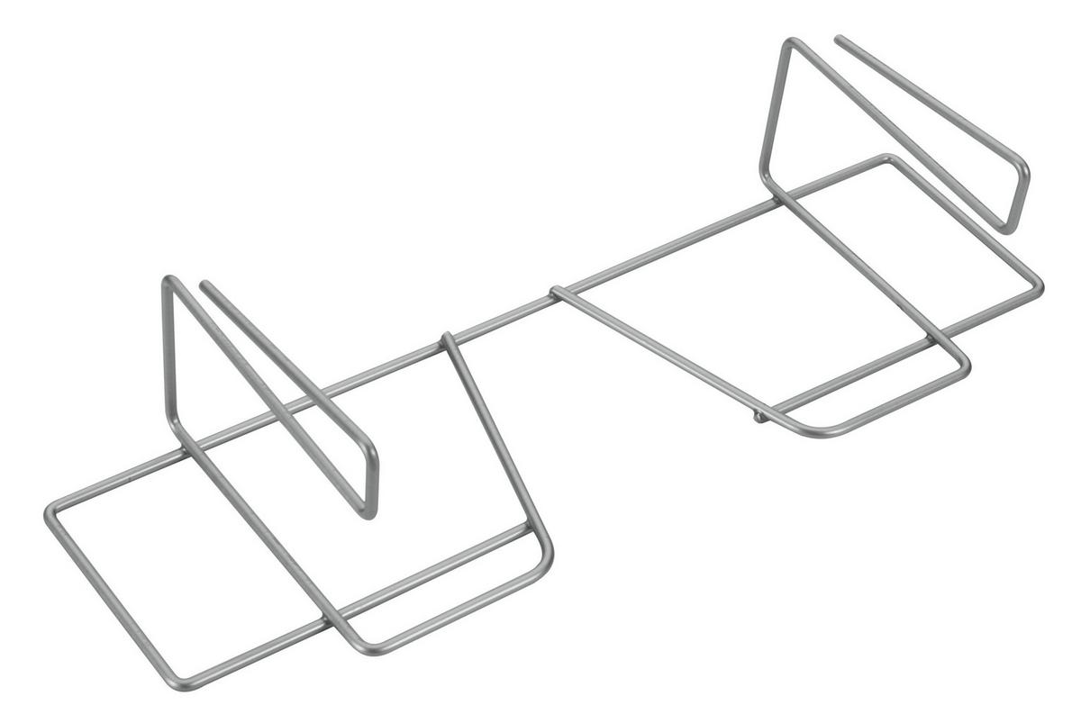Fóliavágó Wrap Dupla Fóliatartó - ezüstszínű, fém (33,1/13,5/8,9cm)