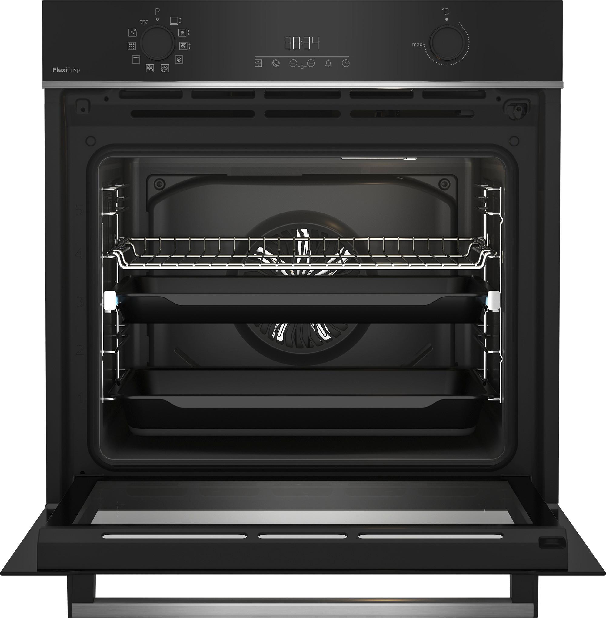 Einbaubackofen Bbim13300xmpef          -Beko- - Schwarz, Basics, Metall (59,4/59,5/56,7cm) - Beko