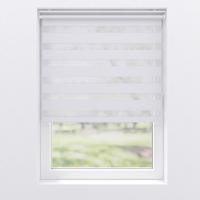 Doppelrollo 90x220 Cm Mit Kettenzug - Weiß, Basics, Textil (90/220cm)