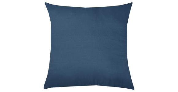 Zierkissen Niki 40x40 cm Polyester Multicolor - Taupe/Blau, KONVENTIONELL, Textil (40/40cm) - Ondega