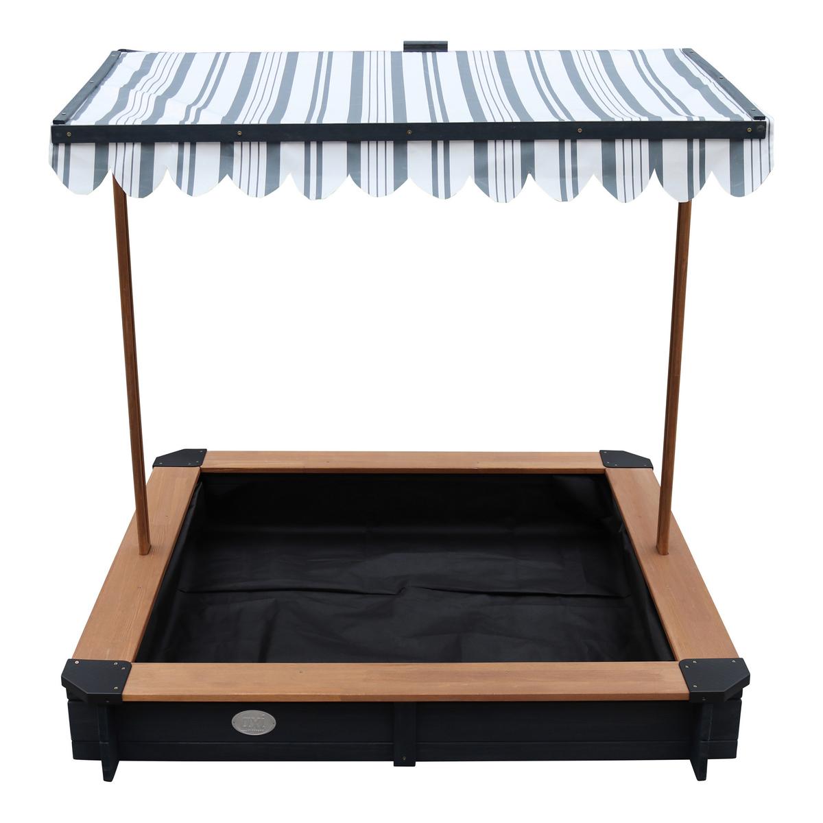 Sandkasten A031.013.05 Lily - Anthrazit/Braun, Basics, Holz (118/118/118cm) - Ambia Garden