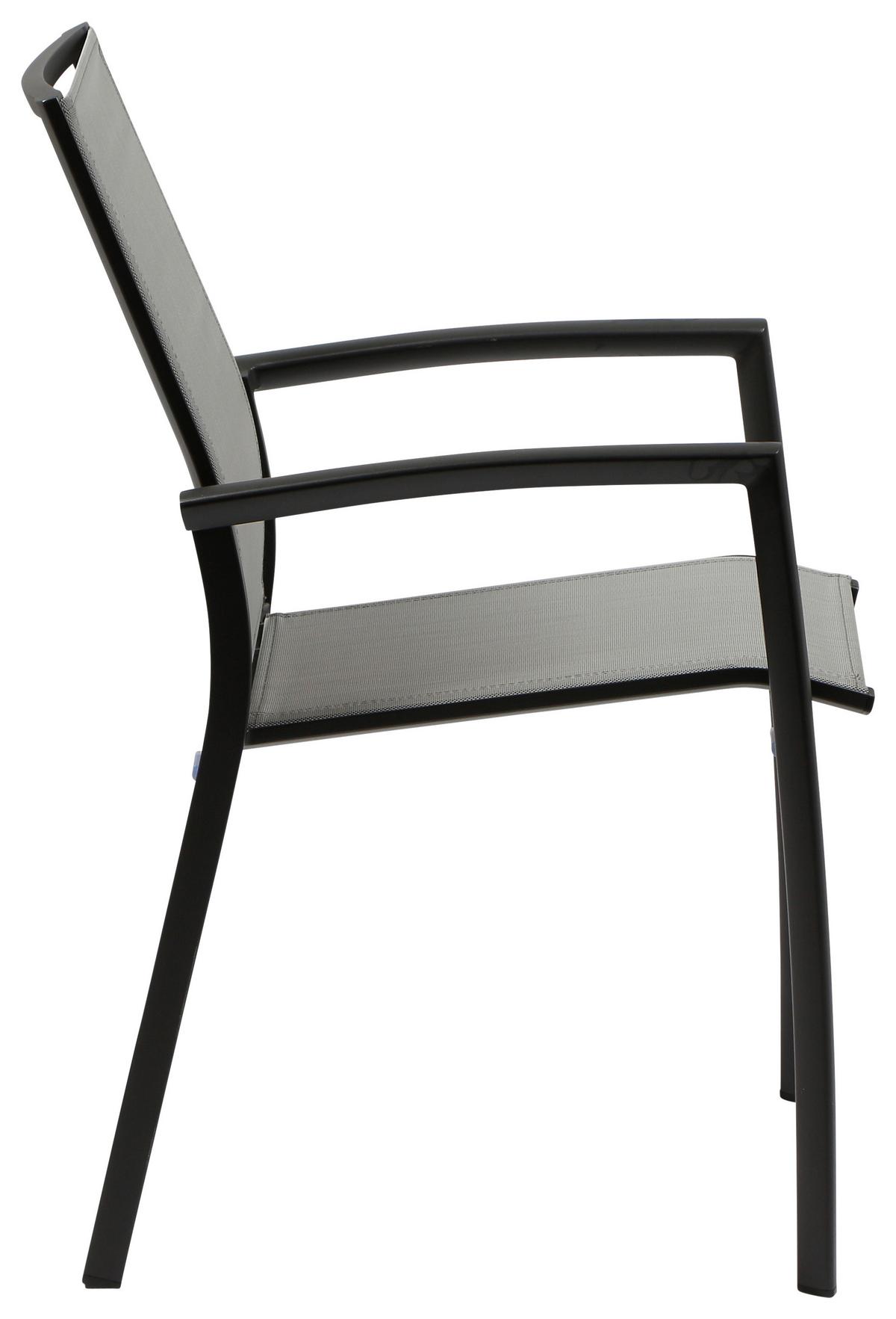 Gartengarnitur Velia 5-Teilig Metall/Textil/Keramik - KONVENTIONELL - Siena Garden