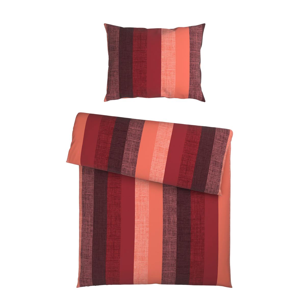 BETTWÄSCHE LINKÖPING - Rot/Lachsfarben, MODERN, Textil - Luca Bessoni