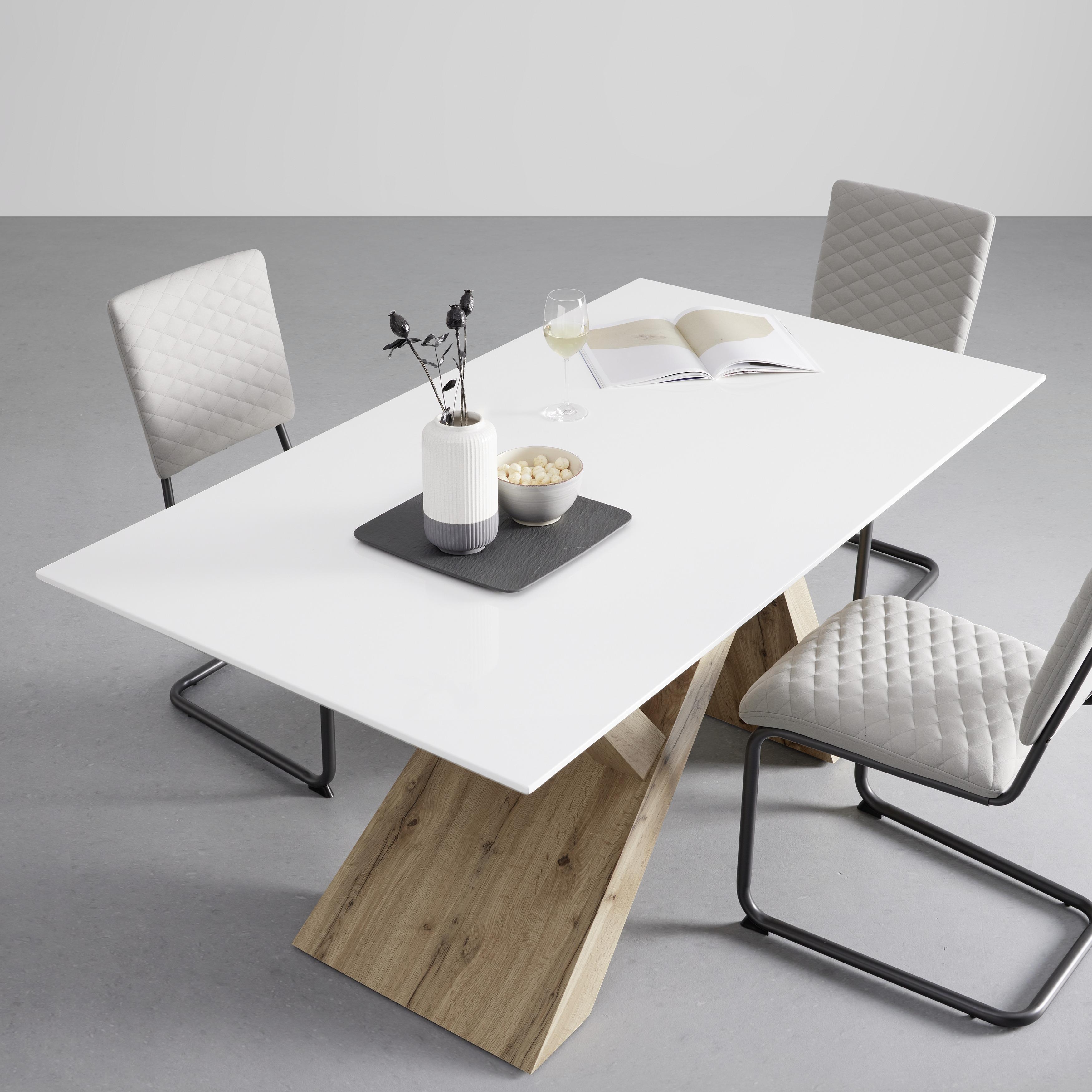 Jídelní Stůl Jako 160x90 Cm - barvy dubu, Moderní (160/90/60cm) - P & B