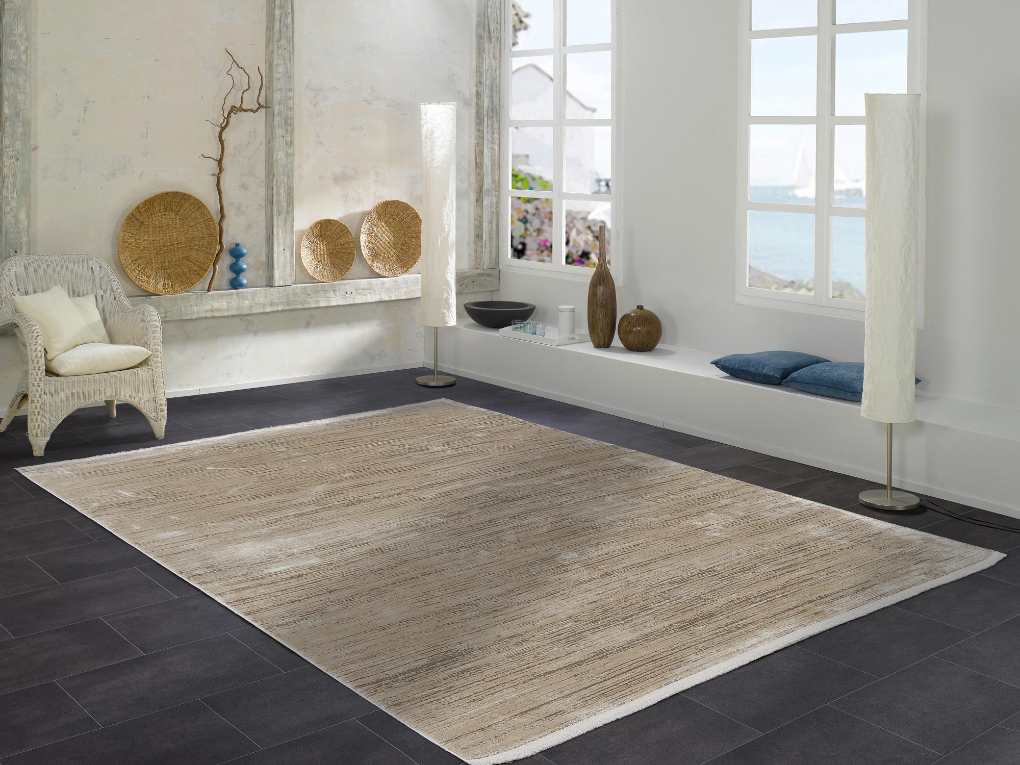 Webteppich Cappucino Brest 200x290 cm - Cappuccino, Design, Textil (200/290cm) - Dieter Knoll