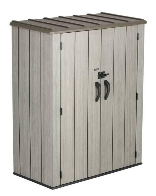 Werkzeugschrank 136x172x70 Cm Kunststoff - Naturfarben/Grau, Basics, Kunststoff (136/172/70cm)