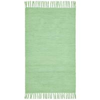 Handwebteppich Annika - Mintgrün, MODERN, Textil (70/120cm) - James Wood