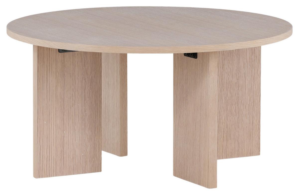 Couchtisch Askerön - Weiß, Design, Holzwerkstoff (80/80/40cm) - Livetastic