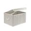Košík Bambus Biely - biela, drevo/textil (41/31/24cm) - Mömax modern living Košík Bambus Biely - biela, drevo/textil (41/31/24cm) - Mömax modern living