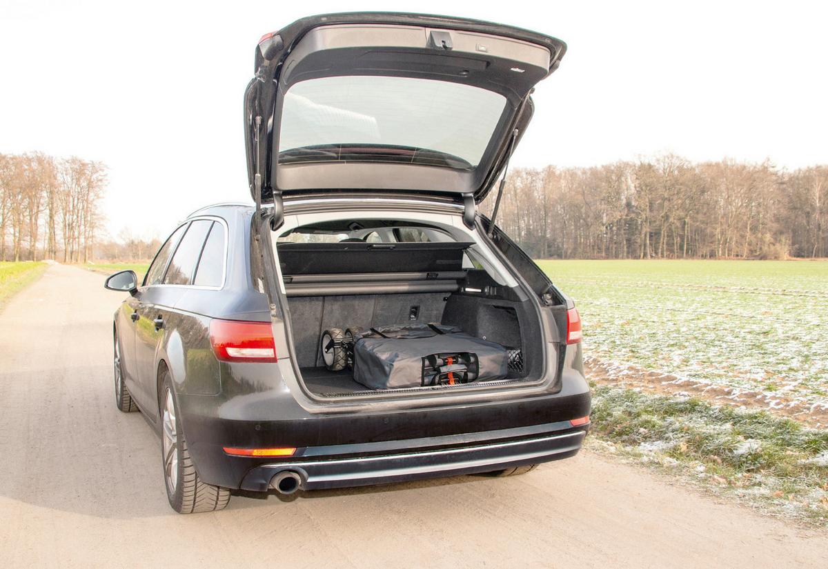 Bollerwagen Klappbollerwagen Paxi Dlx - Anthrazit, Basics, Textil/Metall (124/59/67cm) - Pinolino