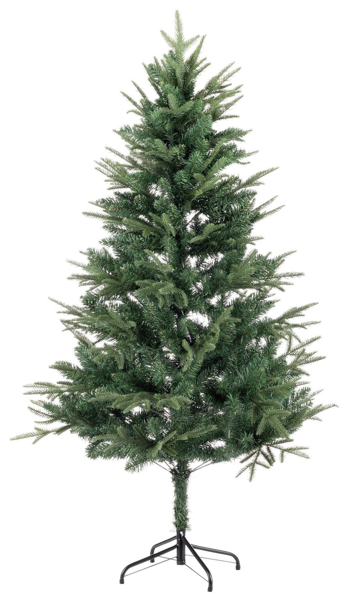 WEIHNACHTSBAUM Elisa - Grün, KONVENTIONELL, Kunststoff/Metall (120cm) - Luca Bessoni