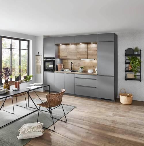 Küchenblock Toronto/singapur - Basics, Holzwerkstoff (300cm) - Vertico