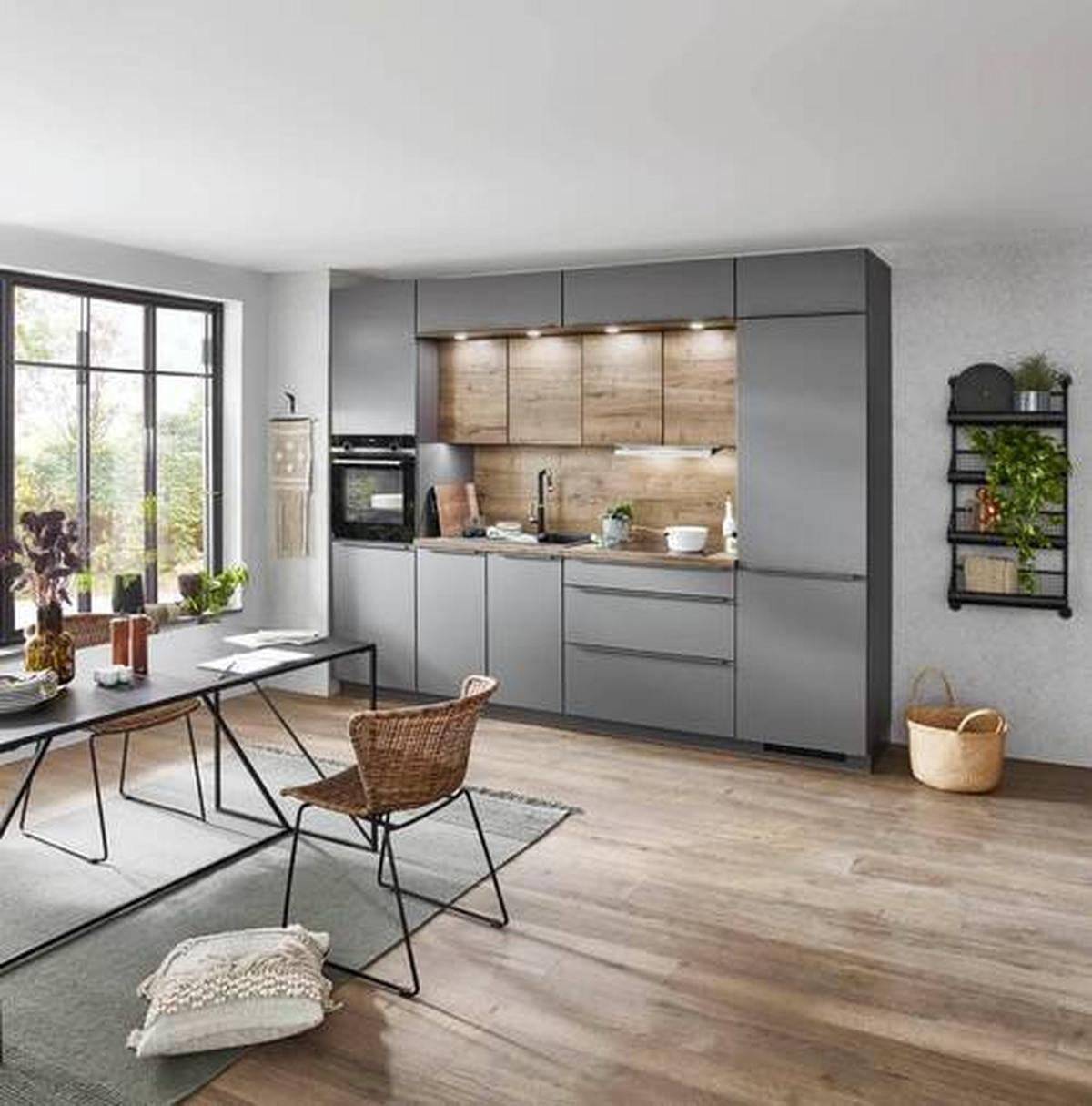 Küchenblock Toronto/singapur - Basics, Holzwerkstoff (300cm) - Vertico