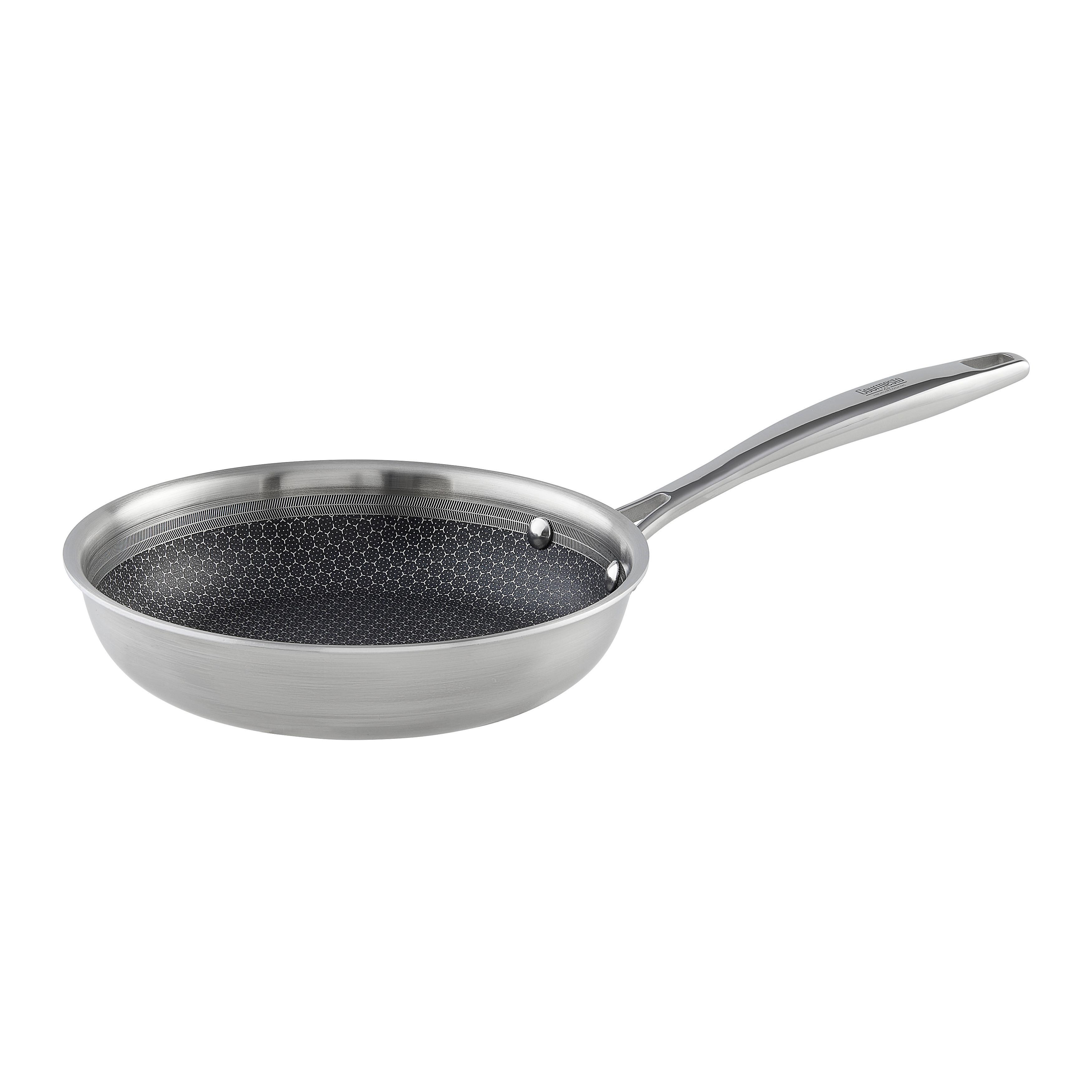PANVICA NA SMAŽENIE SILVER LINE - farba ušľachtilej ocele, Modern, kov (20/4cm) - Gourmesto