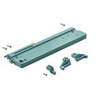 Türdämpfer Schwebetürenschrank Alicante Öffnungsdämpfer - Grau, Basics, Kunststoff (26,9/8,3cm) - Luca Bessoni