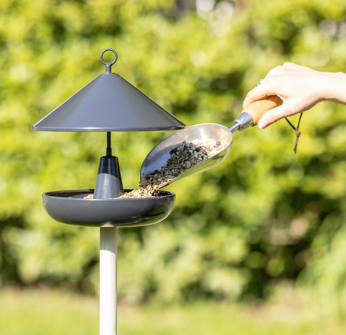 Erdspieß Für Futterständer Bxhxt: 21,5x21,5x10,5 Cm - Schwarz, Basics, Metall (21.5/21.5/10.5cm) - Windhager