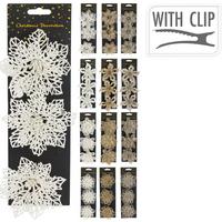 Dekorační květina FLOWER ON CLIP - šampaňská, Basics, plast (12cm)