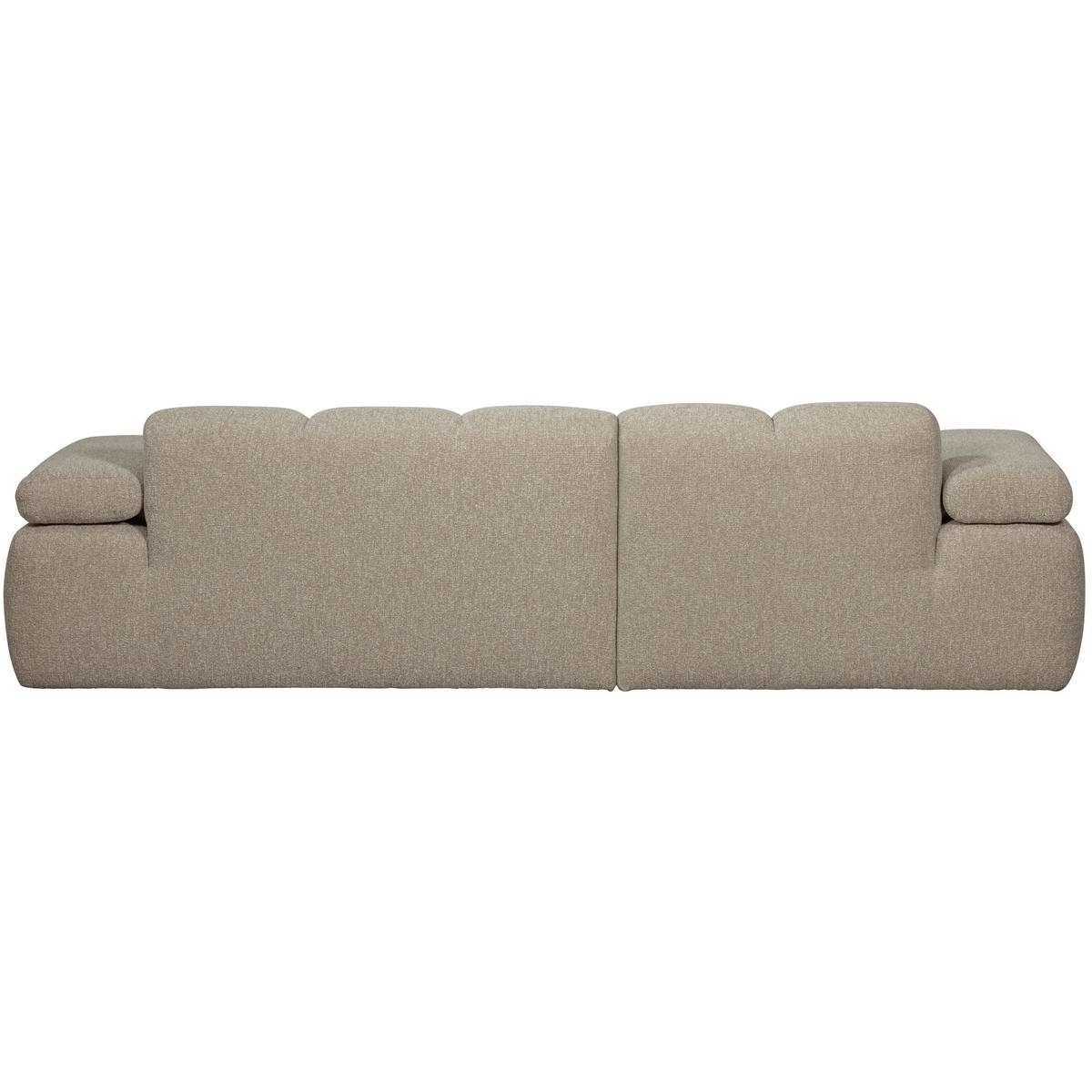 Ecksofa Mojo Beige S: 160x284 Cm - Beige/Schwarz, Design, Textil (160/284cm) - Livetastic