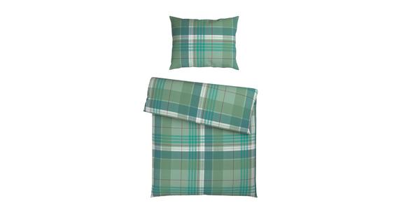 Bettwäsche Yasmin - Grün, MODERN, Textil - Luca Bessoni