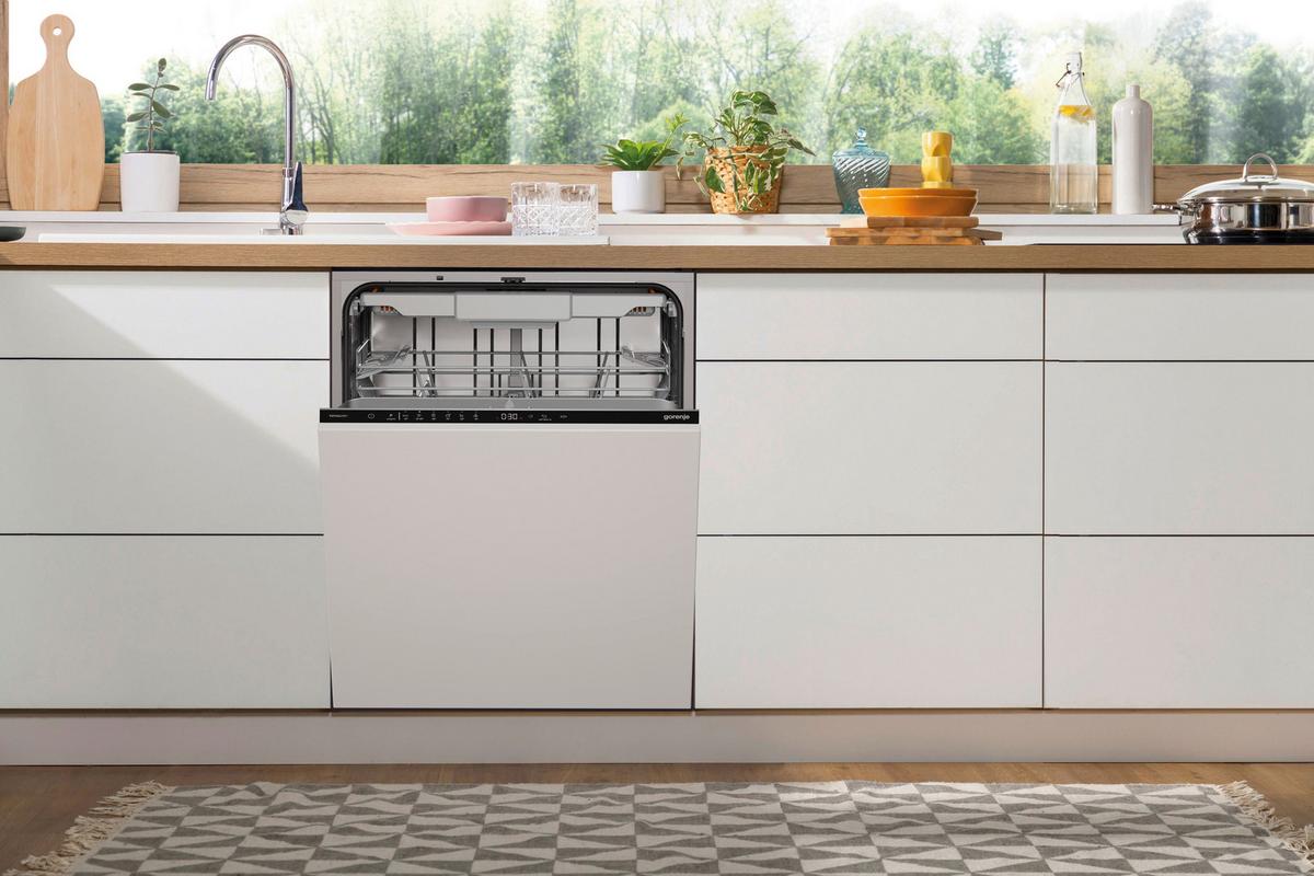 GESCHIRRSPÜLER Edelstahlfarben B: 59,8cm - Edelstahlfarben, Kunststoff/Metall (59,8/81,6/55,5cm) - Gorenje