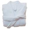 Bademantel Amira Polyester Anthrazit Besonders Flauschig - Weiß, KONVENTIONELL, Textil (S-XLnull) - Ondega