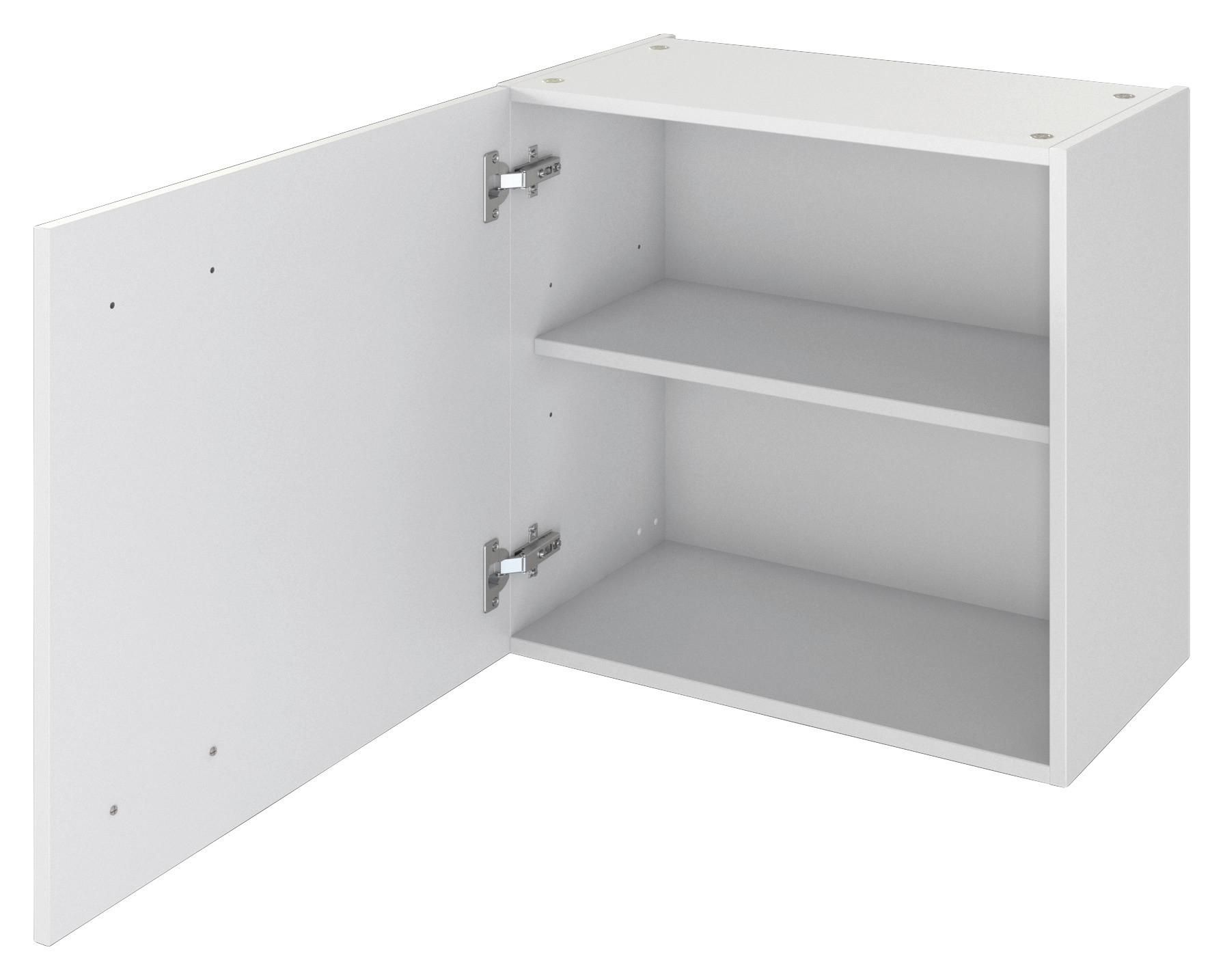 Küchenoberschrank Lucca Weiß B: 60 Cm - Weiß, KONVENTIONELL, Holzwerkstoff (60/54,8/32cm) - FlexWell
