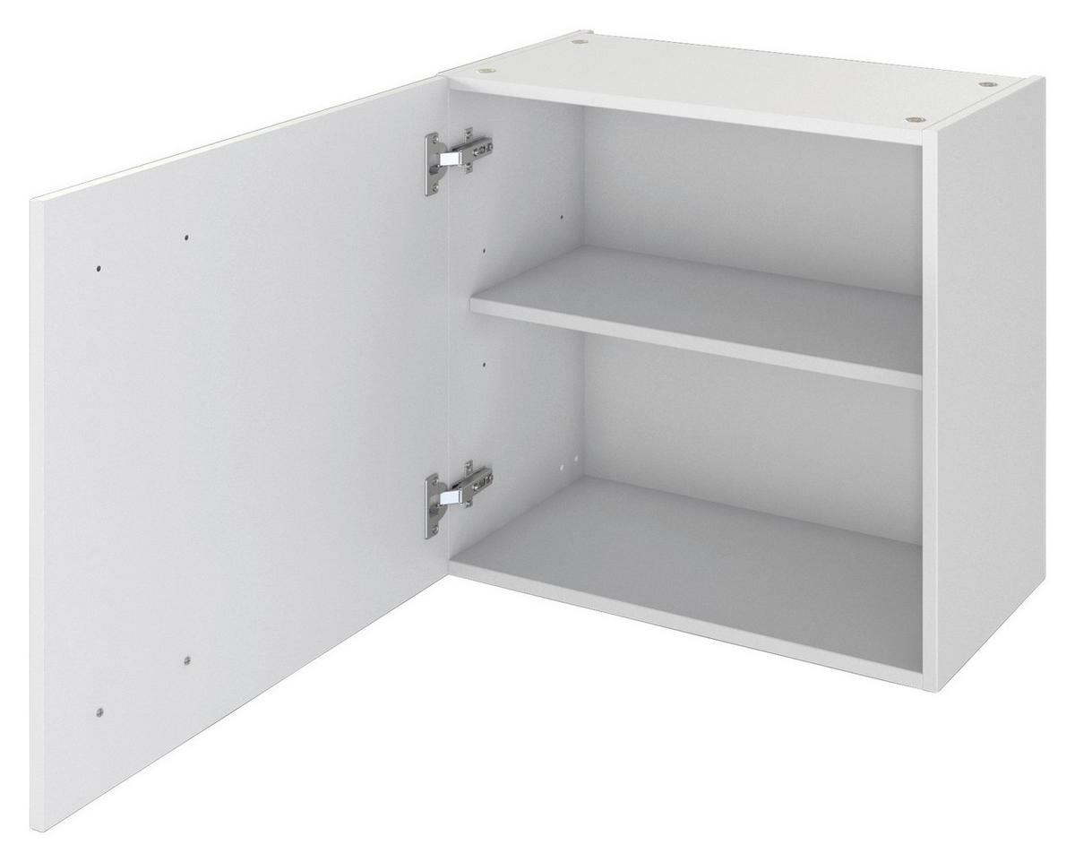 Küchenoberschrank Lucca Weiß B: 60 Cm - Weiß, KONVENTIONELL, Holzwerkstoff (60/54,8/32cm) - FlexWell