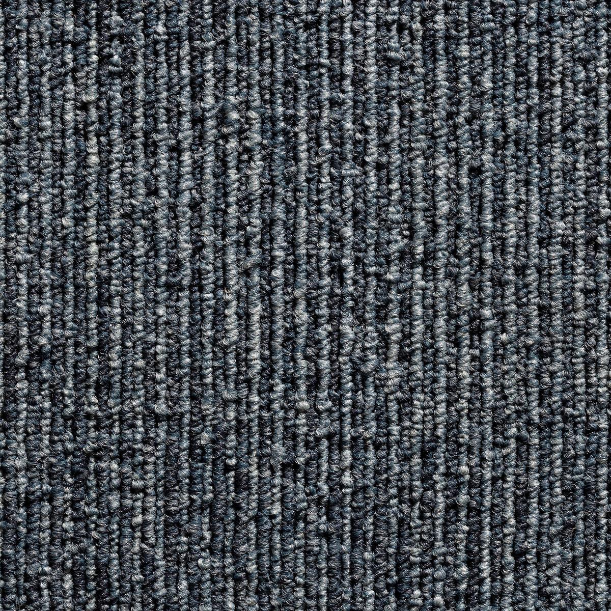 Teppichfliese Graublau Marmaris 50x50 Cm Florhöhe 3mm - Graublau, Basics, Textil (50/50cm)