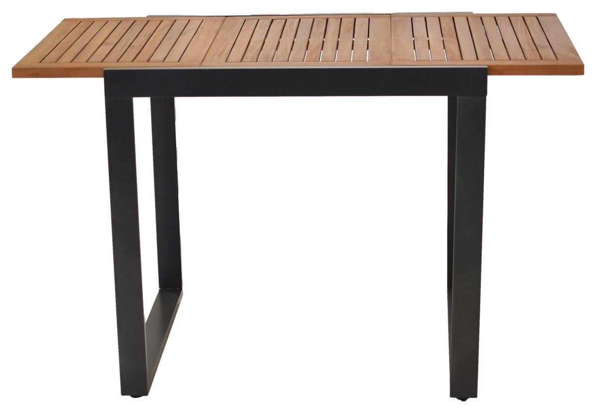 Gartenset Toblino - Graphitfarben/Grau, MODERN, Holz/Textil - Gardenson