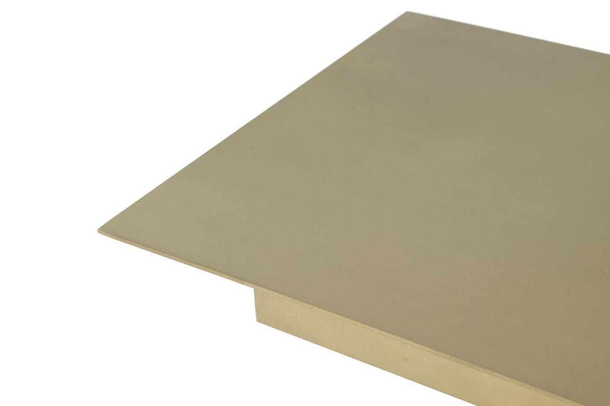 ODKLÁDACÍ STOLEK ROCIO - Design, kámen/sklo (30/30/56cm) - MID.YOU
