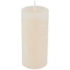 Stumpenkerze Saphira Creme Ø/H: 6,8/15 cm - Creme, Basics (6,8/15cm) - Ondega