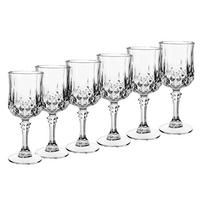 Weinglas Transparent Longchamp 6er-Set , Je Ca. 250 Ml - Transparent, Basics, Glas (250ml) - Mäser