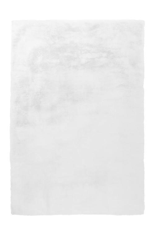 Hochflorteppich Weiß Rabbit 180x280 cm - Weiß, Trend, Textil (180/280cm) - Kayoom