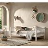 Bett Forrest - Weiß/Naturfarben, MODERN, Holz (90/200cm) - MID.YOU