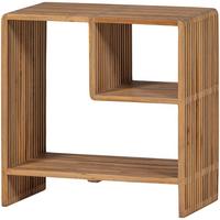 Beistelltisch Jasmijn Naturfarben B: 55 cm - Naturfarben, Design, Holz (55/30/55cm) - Livetastic