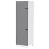 Geschirrschrank Fasola - Anthrazit/Weiß, Trend, Holzwerkstoff/Kunststoff (60/207/57cm) - MID.YOU