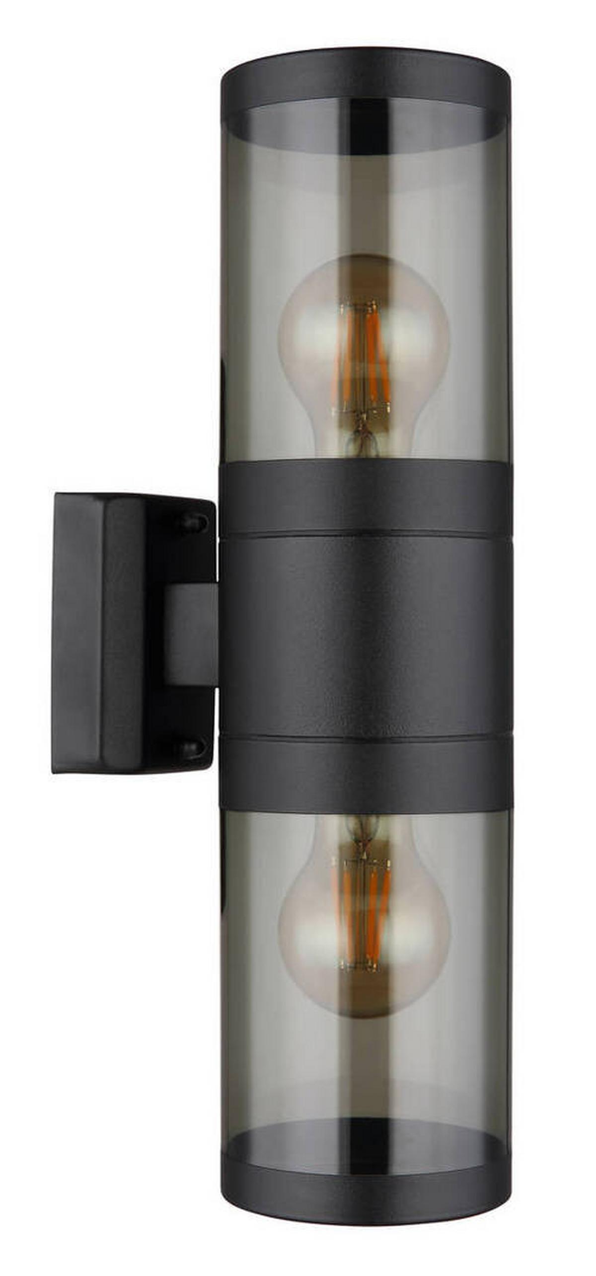 Außenleuchte 32014-2bs - Schwarz, Basics, Kunststoff/Metall (10,2/15,5/38cm) - Globo