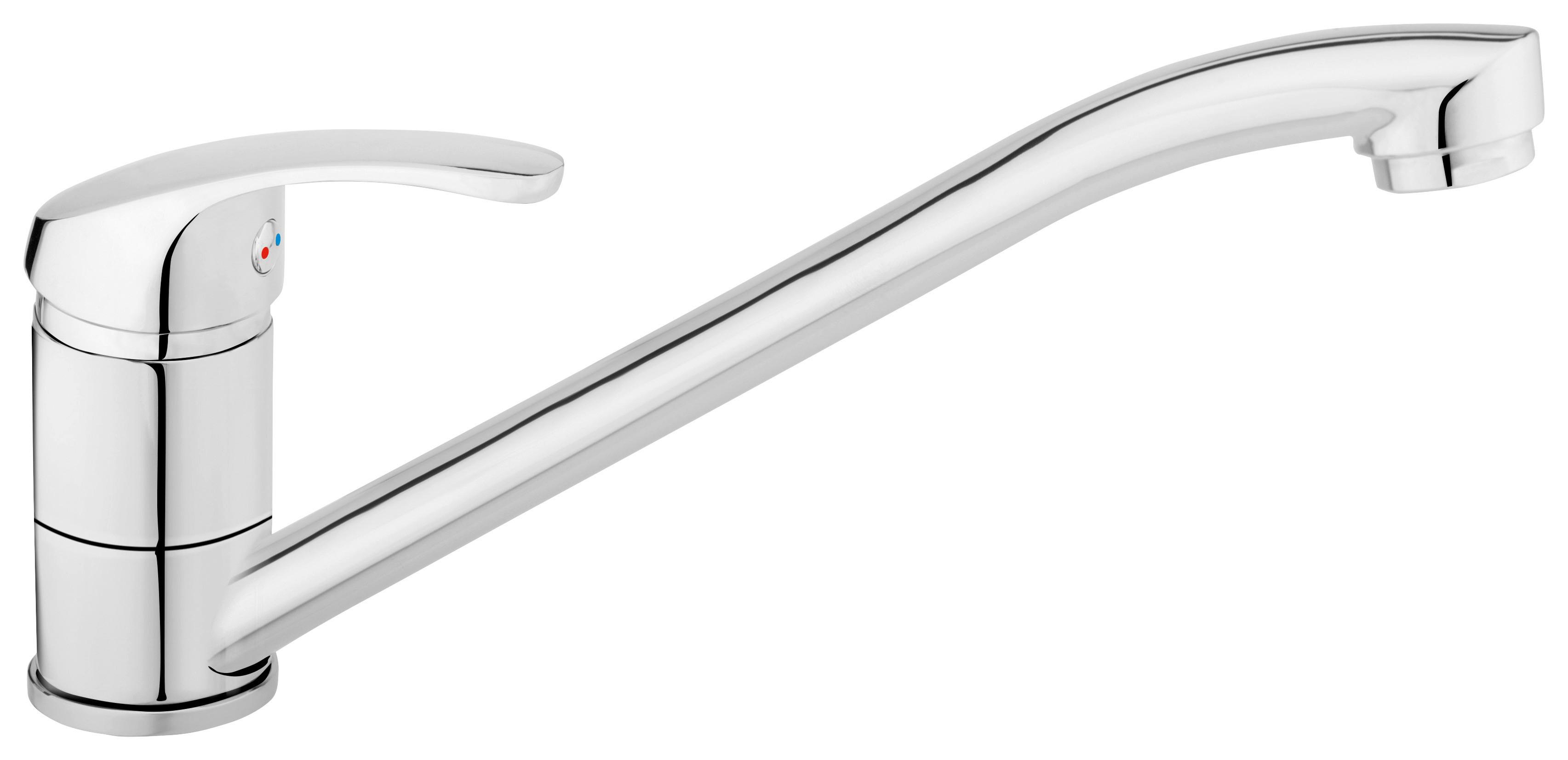 Csaptelep Smart - krómszínű, műanyag/fém (23/13/5cm)