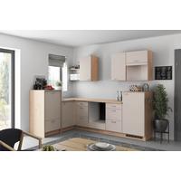 Eckküche Win - Wildeiche/Creme, MODERN, Holzwerkstoff (280/178cm) - Express
