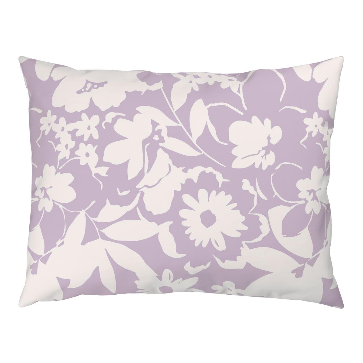 POSTEĽNÁ BIELIZEŇ FLORAL - orgovánová, textil (140/200cm) - Mömax