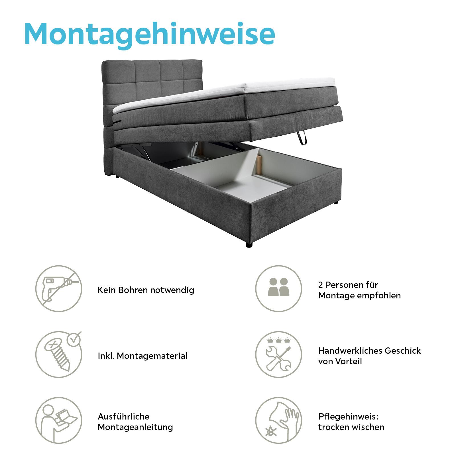 Boxspringbett Montage