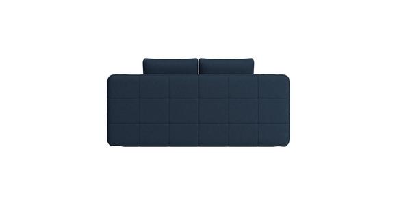 Schlafsofa Alice - Schwarz/Dunkelblau, MODERN, Textil (202/73-92/105cm) - Luca Bessoni