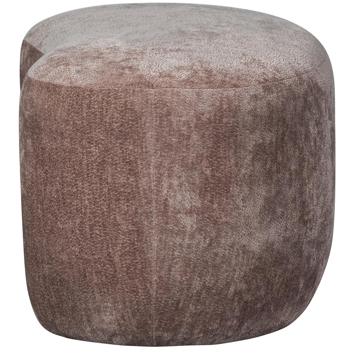 Hocker Popular Taupe B: 73cm - Taupe, Design, Textil (73/43/51cm) - Livetastic