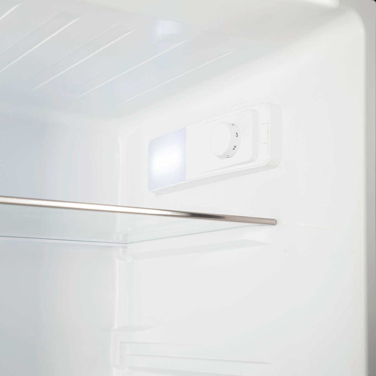 Kühl-gefrier-kombination Skhabmfdiwse - Schwarz, Basics, Glas/Kunststoff (54,5/178/54cm) - Mican