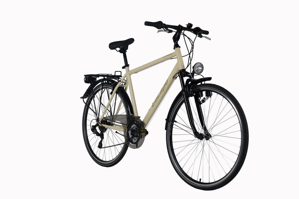Trekkingrad 28'' DaCapo Montreal beige - Beigebraun, Basics, Metall (25/140/60cm)