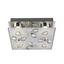 LED-Außenleuchte Alexa - Silberfarben, MODERN, Glas/Metall (22/22/7,1cm) LED-Außenleuchte Alexa - Silberfarben, MODERN, Glas/Metall (22/22/7,1cm)