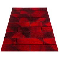 Webteppich Beta - Rot, Basics, Textil (80/150cm) - Novel