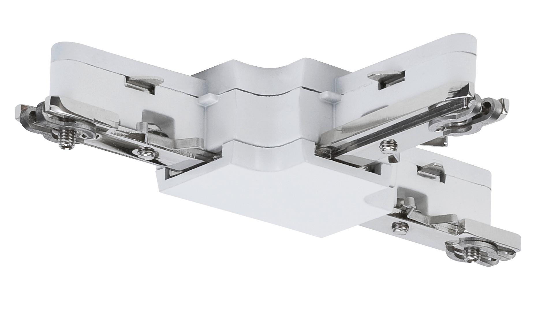 Schienesystem URail T-Verbinder 97686 Weiß - Weiß, Design, Metall (6,2/10,4/1,8cm) - Paulmann